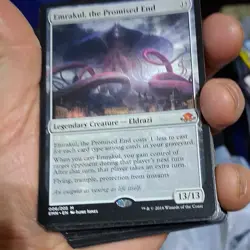 Wizards Magic: The Gathering Emrakul the Promised End Foil Creature Card Lot - Image 1