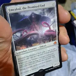 Wizards Magic: The Gathering Emrakul the Promised End Foil Creature Card Lot - Image 3