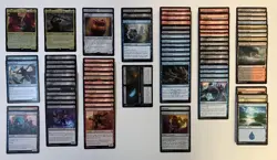 MTG Magic The Gathering Saruman & Sauron Budget 100 Card Commander Deck - Image 2