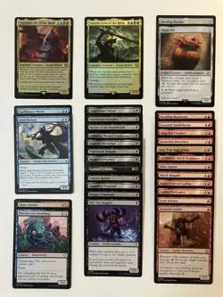 MTG Magic The Gathering Saruman & Sauron Budget 100 Card Commander Deck - Image 3