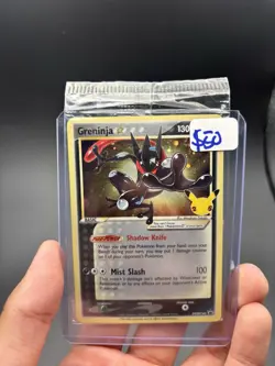 Greninja Gold Star Sealed Swsh144 Promo Card - Image 1