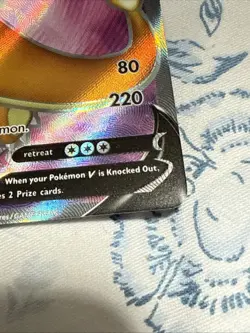 Charizard V SWSH050 Ultra Rare Full Art Pokemon Champions Path Promo Card Sealed - Image 3