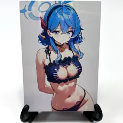 Blue Archive Amau Ako Sexy Anime Waifu Girl Doujin Lewd Goddess Story Art Card - Image 2