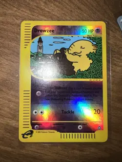 DROWZEE 2002 POKEMON E-CARD SERIES AQUAPOLIS REVERSE HOLO 74B/147 Q0443 - Image 1