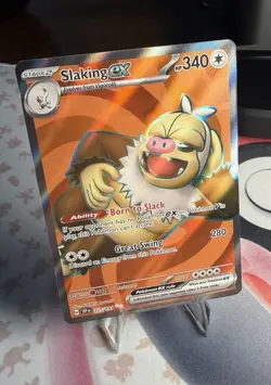 Slaking EX 227/191 Surging Sparks Ultra Rare Holo Card Mint Condition - Image 1
