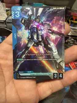 Victory Gundam (GD04-003) [LR Foil] (NM) - Gundam Card Game - Phantom Aria (ENG) - Image 1