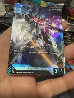 Victory Gundam (GD04-003) [LR Foil] (NM) - Gundam Card Game - Phantom Aria (ENG) - Image 3