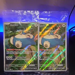 Snorlax 051 Sv: Scarlet & Violet Promo Cards Holo (Sealed) x2 - Image 1