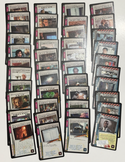 The X-Files CCG Lot of 230 Cards (134 Uniques) 1996 & 1997 + Rule Book - Image 1