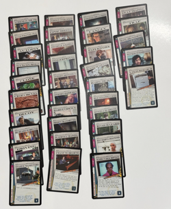 The X-Files CCG Lot of 230 Cards (134 Uniques) 1996 & 1997 + Rule Book - Image 3