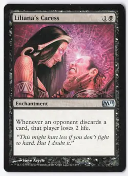 Liliana's Caress Normal U Magic 2011 (M11) 103 NM - Image 1