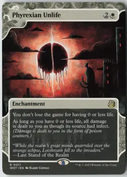 Phyrexian Unlife R Wilds of Eldraine: Enchanting Tales 11 NM - Image 1
