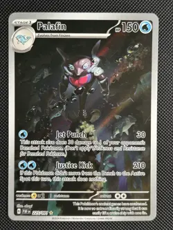 Pokemon TCG Basic Stage 1 Holo - Minior 201/182, Palafin 200/197 English Ability - Image 5