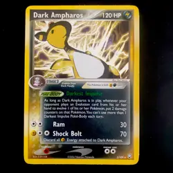 Pokemon Dark Ampharos Holo Team Rocket Returns 2/109 Very Clean Rare - Image 1