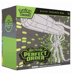 Pokemon Mega Evolutions ME3 Perfect Order Elite Trainer Box ETB - Image 1