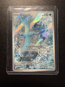 Pokemon Journey Together Articuno 161/159 Illustration Rare - Image 1