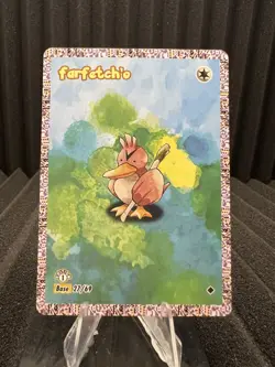 Farfetch'o (Farfetch'd) 27/69 - Dittomon Base Set First Edition Fan Art Pokemon - Image 1
