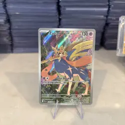 Pokemon TCG Zacian V 100/094 Full Art Illustration Rare Phantasmal Flames NM - Image 1
