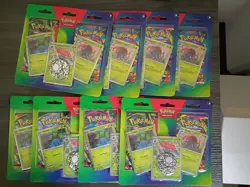 LOT - 8 Packs Pokemon TCG: Mega Evolution 2 Blister - Vileplume Promo SEALED - Image 1