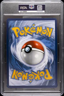 2021 POKEMON SWSH BLACK STAR PROMO #182 FULL ART/VAPOREON VMAX PSA 8 - Image 2