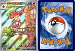 Simisear 100/086 Holo Illustration Rare White Flare Pokemon Near Mint - Image 1