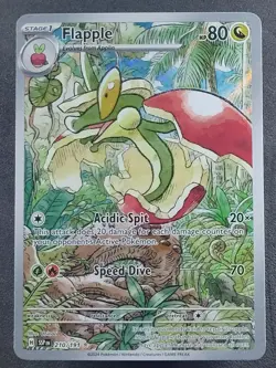 Flapple 210/191 Illustration Rare Surging Sparks Pokemon TCG - Image 1