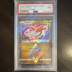 Pokemon Celestial Storm Latias Prism Star Holo 107/168 (2018) PSA 9 ENG - Image 1
