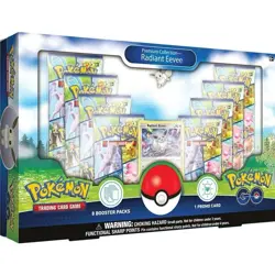 Pokemon GO Radiant Eevee Premium Collection Box Case 6 Sword Shield New SEALED - Image 2