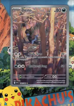 Pokemon TCG Deino 146/086 SV: White Flare Holo NM/M - Image 1