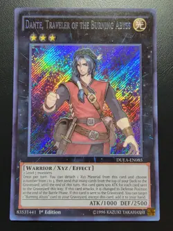Dante, Traveler of the Burning Abyss DUEA-EN085 Duelist Alliance 1st Edition - Image 1