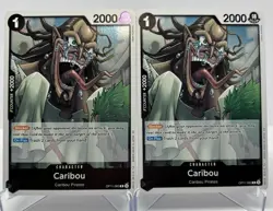 Caribou OP11-083 A Fist of Divine Speed Foil X2 Cards - Image 1