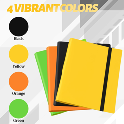 9-Pocket Trading Card Binder, Side-Loading Album Holds 360 Cards - Image 2