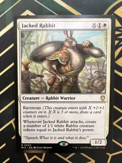 Jacked Rabbit NM MTG Commander: Bloomburrow Regular - Image 1