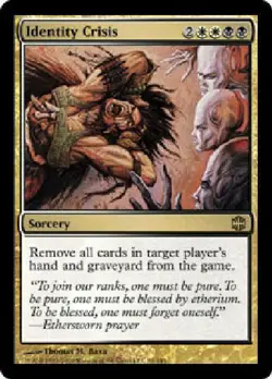 3xIDENTITY CRISIS FOIL Alara Reborn MTG Magic the Gathering - Image 1
