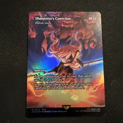 Shantotto’s Coercion- Diabolic Intent Showcase Foil, MTG Final Fantasy, NM - Image 1