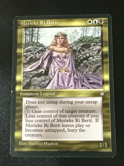 Merieke Ri Berit x1 Ice Age Ex+ Condition See Pic Front Back - Image 1