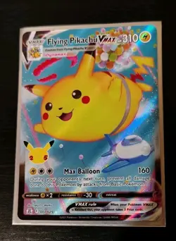 Flying Pikachu VMAX 007/025 Holo VMAX Rare Celebrations Pokemon NM - Image 1