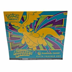 Pokemon Mega Evolution Ascended Heroes Pokemon Center ETB Factory Sealed - Image 1