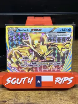 GOLDUCK BREAK 18/122 BREAKpoint Pokemon card - Holo Rare Full Art NM - Image 1