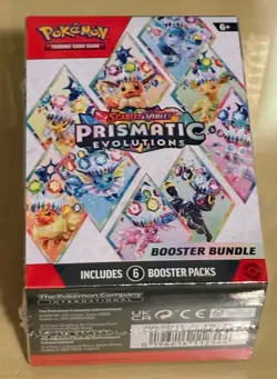 Pokemon TCG Prismatic Evolutions Booster Bundle - New Factory Sealed - Image 1