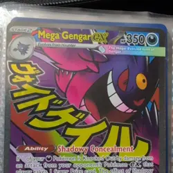The Pokemon Company Pokemon TCG Mega Gengar EX Mega Holo Rare 350 HP English - Image 1