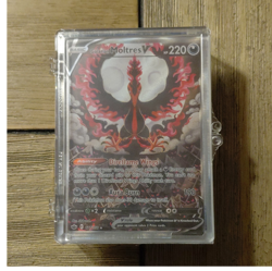 Pokemon Galarian Moltres V Ultra Rare Full Art Holo 177/198 Chilling Reign 220 … - Image 1