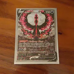 Pokemon Galarian Moltres V Ultra Rare Full Art Holo 177/198 Chilling Reign 220 … - Image 3