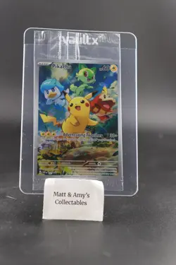 Pokemon Pikachu SVP 027 Scarlet & Violet Paldea Evolved ETB Promo SEALED - Image 1