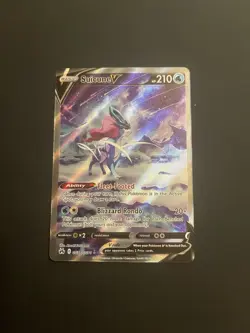 Pokemon TCG Suicune v Galarian Gallery Crown Zenith GG38/GG70 - Image 1