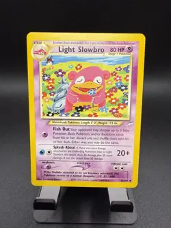Pokemon Light Slowbro 051/105 Neo Destiny LP - Image 1