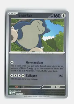 Snorlax 063/088 Reverse Holo ME03: Perfect Order Pokemon NM - Image 1