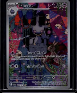 Banette 234/217 Illustration Rare Ascended Heroes Pokemon Near Mint A266 - Image 1