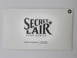 MTG Secret Lair Nature is Adorable Traditional Foil Edition SEALED - Image 1