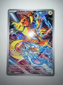 Pokemon TCG Zeraora 151/142 Sv07: Stellar Crown Holo M/NM - Image 1
